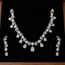 Lucentarts Jewellery Crystal Stone And Austrian Stone Necklace Set