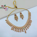 Lucentarts Jewellery Designer Pota Stone And Austrian Stone Pearl Necklace Set