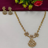 Lucentarts Jewellery Classic Austrian Stone Floral Necklace Set