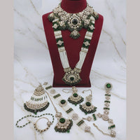 Lucentarts Jewellery Austrian And Crystal Stone Bridal Jewellery Set