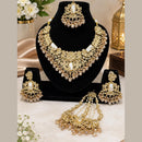 Lucentarts Jewellery Premium Austrain Stone And Beads Necklace Set for Women