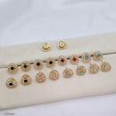 Lucentarts Jewellery Dazzling Austrian Stone Studs Earrings 