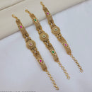 Lucentarts Jewellery Elegant Ethnic Pota Stone Adjustable Bracelet