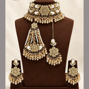 Lucentarts Jewellery Beautiful Turkish Design Austrian Stone Beads Choker Necklace Set