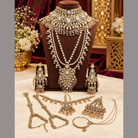 Lucentarts Jewellery Gorgeous Austrian Stone And Beads Bridal Jewellery Set