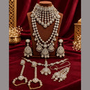 Lucentarts Jewellery Gorgeous Austrian Stone And Beads Bridal Jewellery Set