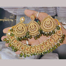 Sai Fashion Gold Plated Crystal Stone Necklace Set