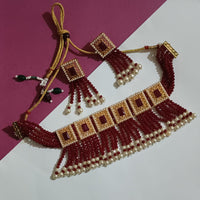 Sai Fashion Gold Plated Necklace Set