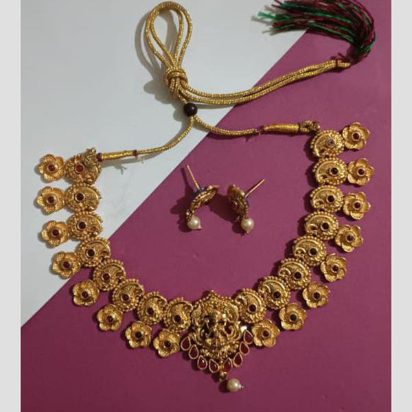 Sai Fashion Gold Plated Necklace Set