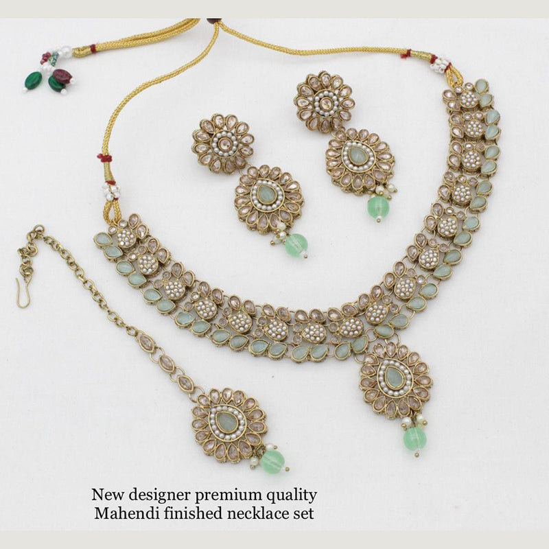 Sai Fashion Gold Plated Necklace Set