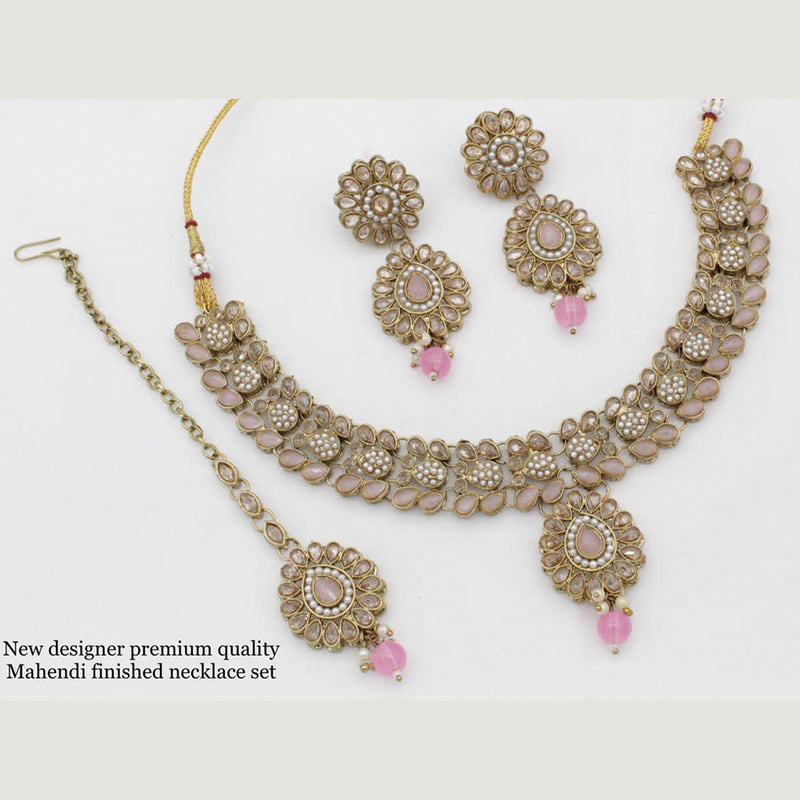 Sai Fashion Gold Plated Necklace Set