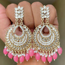 Sai Fashion Gold Plated Dangler Earrings