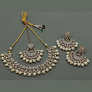 Sai Fashion Gold Plated Kundan And Beads Necklace Set