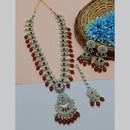 Sai Fashion Gold Plated Kundan And Beads Necklace Set