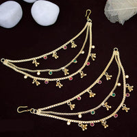 Sai Fashion Gold Plated Pota Stone Kan Chain