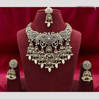 Sona Covering  Golden Glam  Austrian Stone Necklace Set