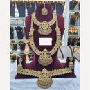 Sai Fashion Temple Grace Combo Set With Classic Pota Stone Detailing