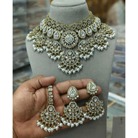 Sai Fashion Designer Kundan And Beads Necklace Set
