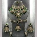 Sai Fashion Designer Kundan And Beads Semi-Bridal Necklace Set