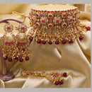 Sai Fashion Elegant Crystal Stone And Beads Choker Necklace Set