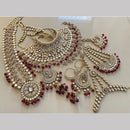 Sai Fashion Designer Kundan And Beads Semi-Bridal Necklace Set