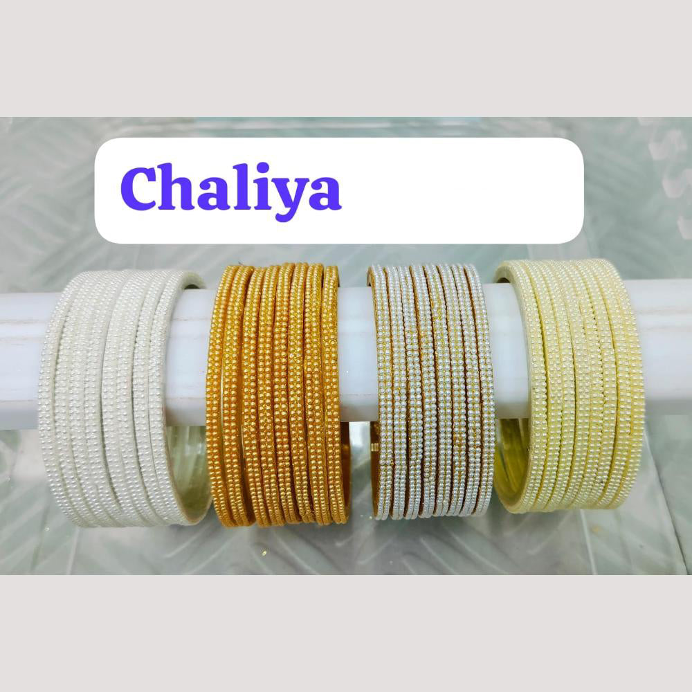 Chitra Bangles Pearl Bangle (12 Piece In One Box)