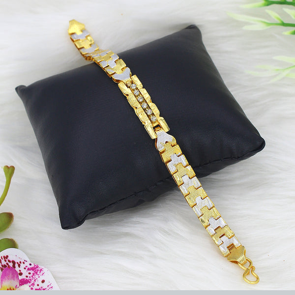 Mahavir Gold Plated Bracelet