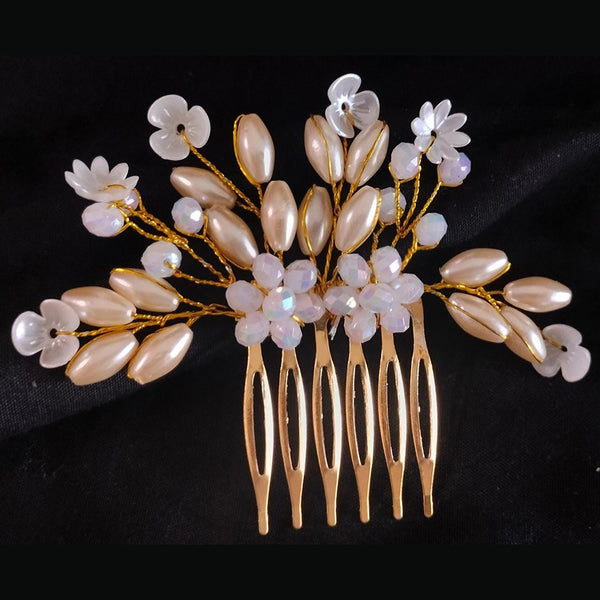 Shagna Jewellery Gold Plated Hair Clip