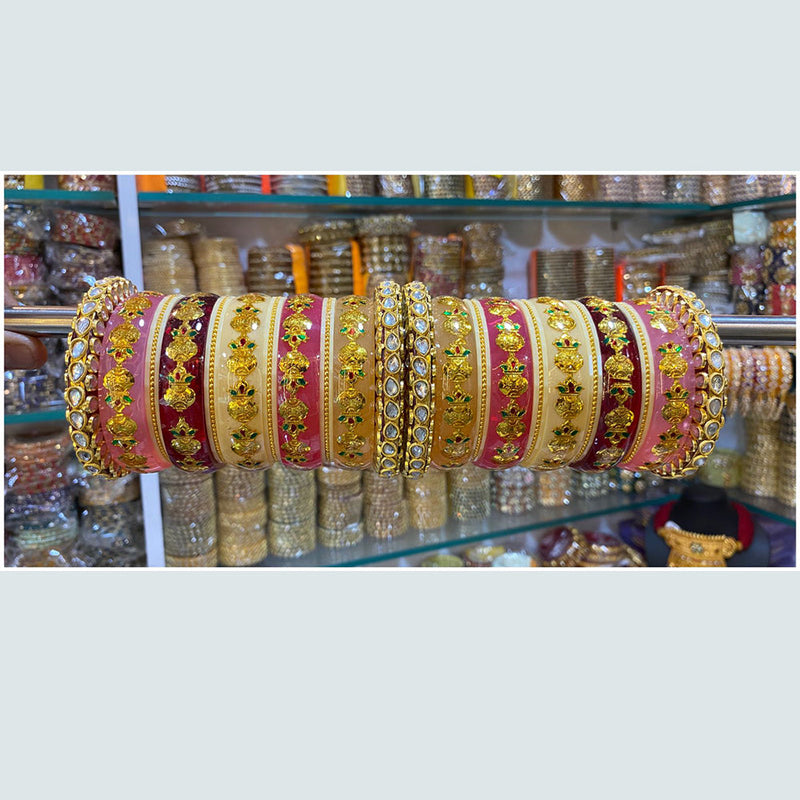 Shagna Acrylic Bridal Bangle Set