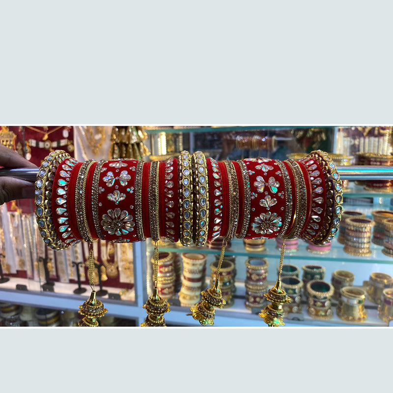 Shagna Acrylic Bridal Bangle Set