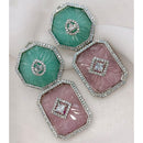 Shagna Designer American Diamond Hanging Earrings