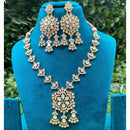 Shagna Heritage Polki Kundan Stone Necklace Set 