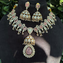 Shagna Heritage Polki Kundan Stone And Pearl Necklace Set