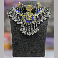 Darshana Jewels 2 Tone Ghungroo Choker Necklace Set