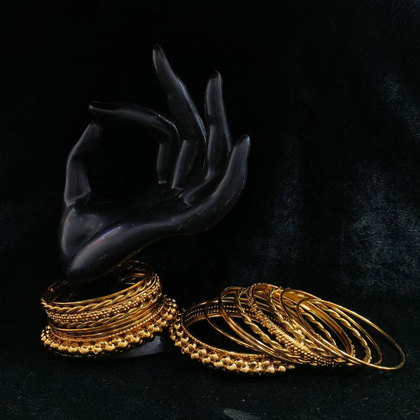 Blythediva Gold Plated Bangle Set