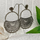 Darshana Jewels Oxidised Plated Dangler Earrings