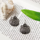 Darshana Jewels Oxidised Plated Stud Earrings