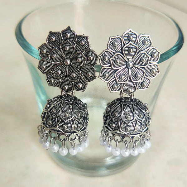 Buy Silver-Toned Earrings for Women by Fashion Frill Online | Ajio.com