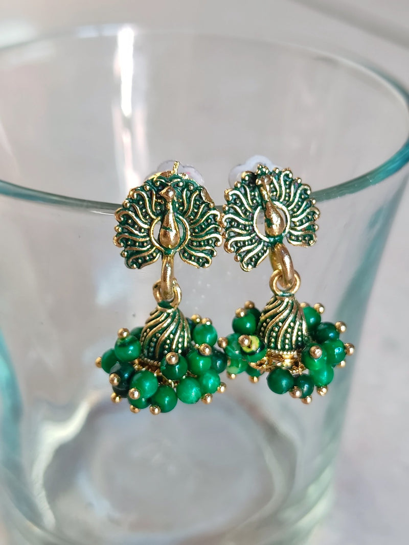 H K Fashion Assorted Design Jhumki Earrings