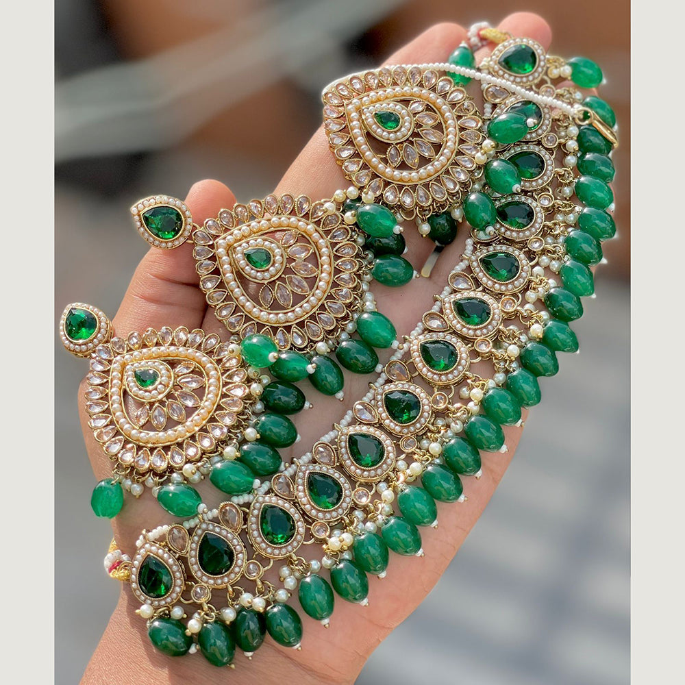 India Art Gold Plated Necklace Set