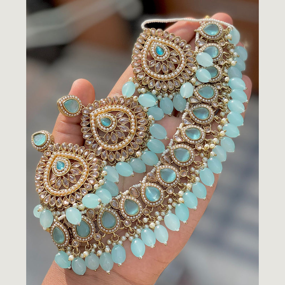 India Art Gold Plated Necklace Set