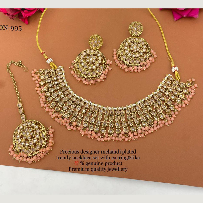 India Art Gold Plated Necklace Set