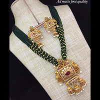 India Art Gold Plated Long Necklace Set