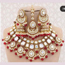 India Art Gold Plated Kundan Necklace Set