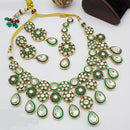 India Art Gold Plated Kundan Necklace Set