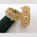 India Art Premium Kundan Stone Openable Bangles Embellishments Bridal & Party Wear Jewelry