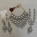 India Art Royal Polki Kundan Stone Necklace Set