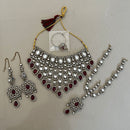 India Art Royal Polki Kundan Stone Necklace Set