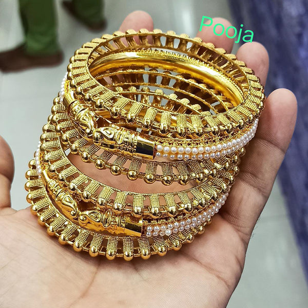 Pooja Bangles Gold Plated Bangles set