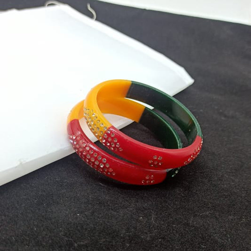 Pooja Bangles Acrylic Bangle Set